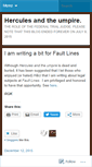 Mobile Screenshot of herculesandtheumpire.com